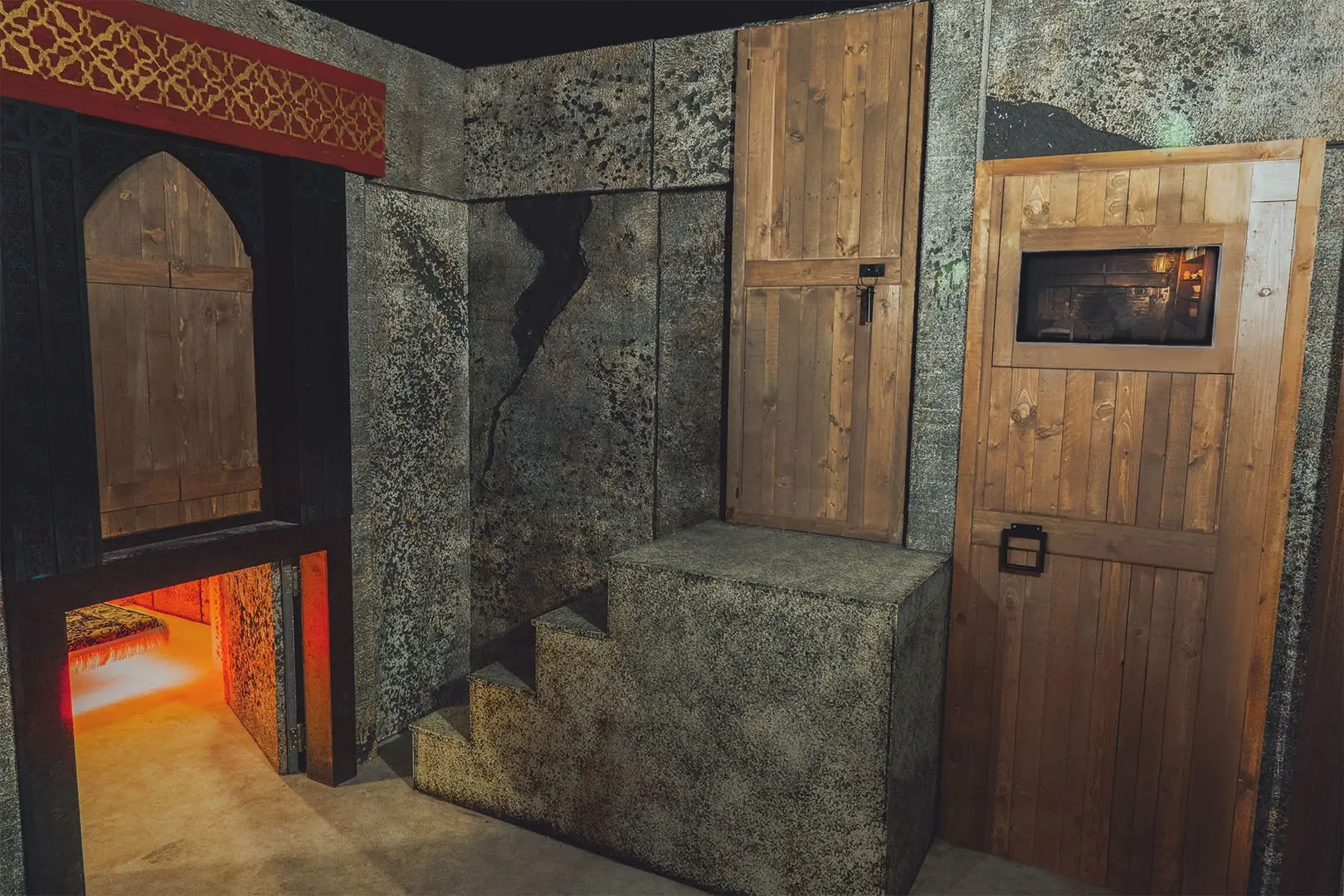 Escape room challenge at Game Over Escape Rooms