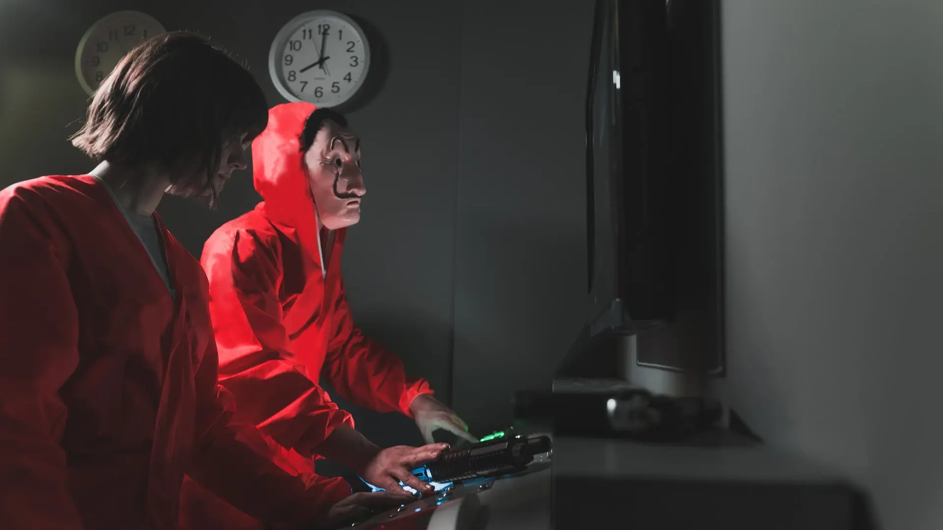 Escape room challenge at Game Over Escape Rooms